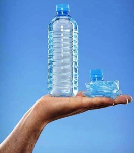 crashed bottle